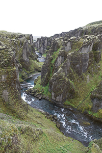 Fjaðrárgljúfur (“Feather River Canyon”)