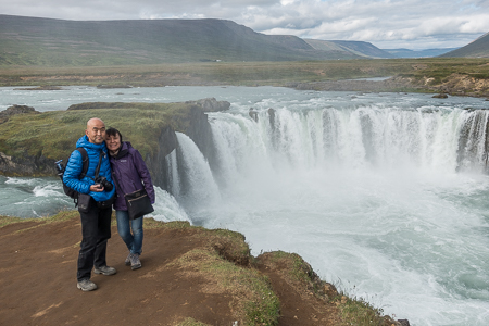 Goðafoss (“Gods Waterfall”)