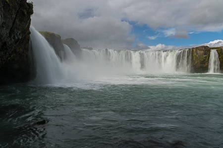 Goðafoss (“Gods Waterfall”)