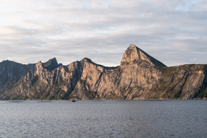 Segla viewed from the other side of the fjord